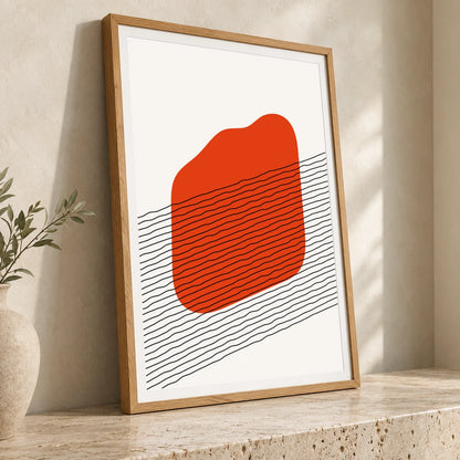 Boho Abstract Print XLIX — Boho Abstract Prints boho abstract prints print by SaamCrafts