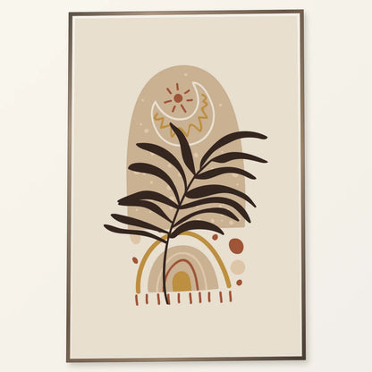 Boho Abstract Print LV — Boho Abstract Prints boho abstract prints print by SaamCrafts