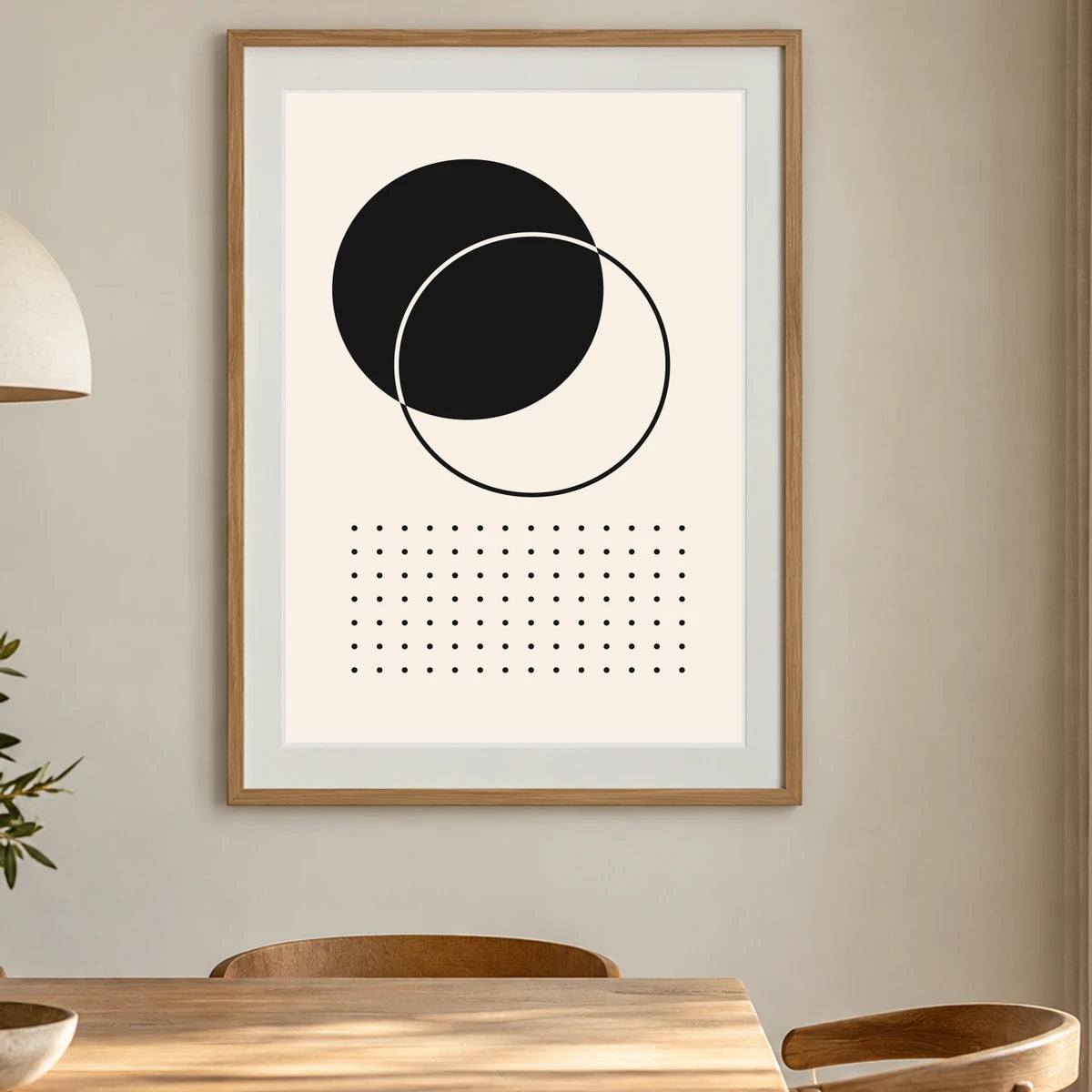 Boho Abstract Print LXIII — Boho Abstract Prints shown in a styled interior