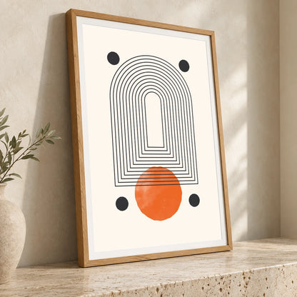 Boho Abstract Print LXVI — Boho Abstract Prints boho abstract prints print by SaamCrafts