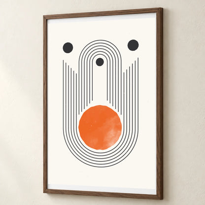 Boho Abstract Print LXVIII — Boho Abstract Prints boho abstract prints print by SaamCrafts