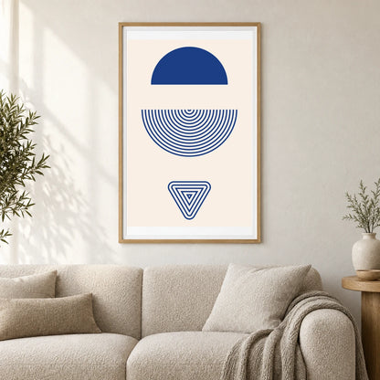 Boho Abstract Print LXXIII — Boho Abstract Prints shown in a styled interior
