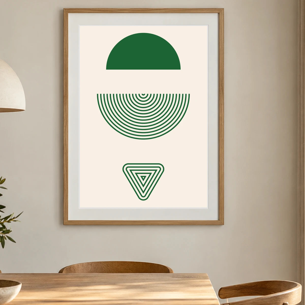 Boho Abstract Print LXXIV — Boho Abstract Prints shown in a styled interior