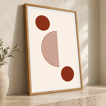 Boho Abstract Print LXXVIII — Boho Abstract Prints boho abstract prints print by SaamCrafts