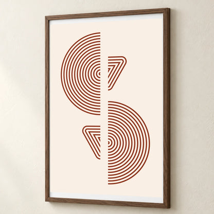 Boho Abstract Print LXXXI — Boho Abstract Prints boho abstract prints print by SaamCrafts