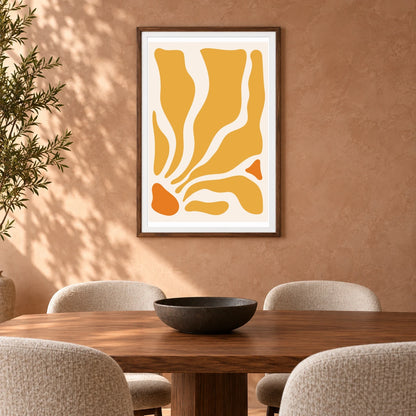 Boho Abstract Print LXXXIX — Boho Abstract Prints shown in a styled interior