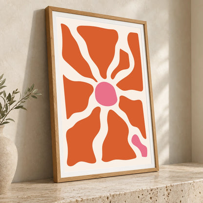 Boho Abstract Print XCI — Boho Abstract Prints boho abstract prints print by SaamCrafts
