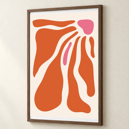 Boho Abstract Print XCIV — Boho Abstract Prints boho abstract prints print by SaamCrafts
