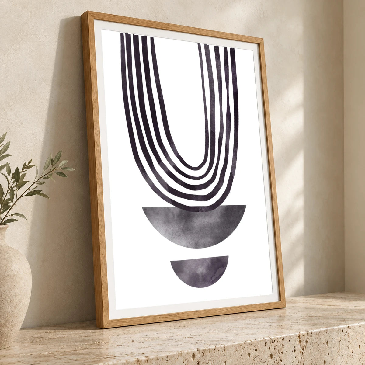 Boho Abstract Print XCVII — Boho Abstract Prints boho abstract prints print by SaamCrafts