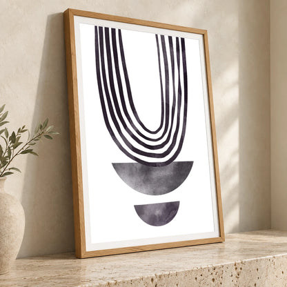 Boho Abstract Print XCVII — Boho Abstract Prints boho abstract prints print by SaamCrafts