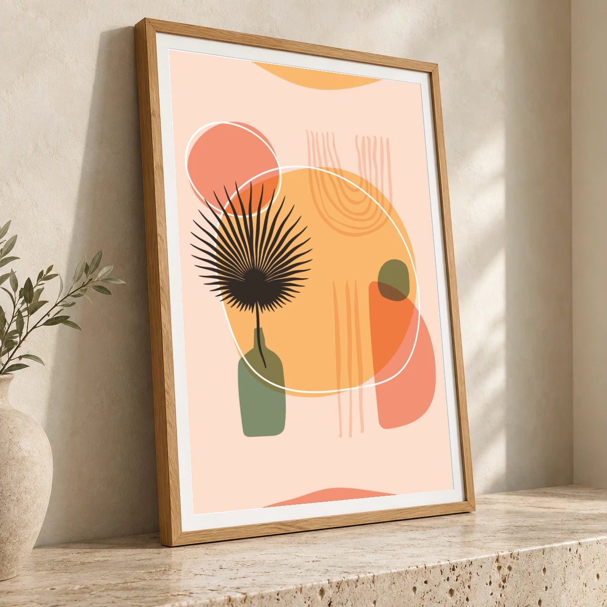 Boho Abstract Print CIII — Boho Abstract Prints boho abstract prints print by SaamCrafts