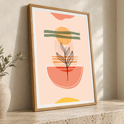 Boho Abstract Print CV — Boho Abstract Prints boho abstract prints print by SaamCrafts