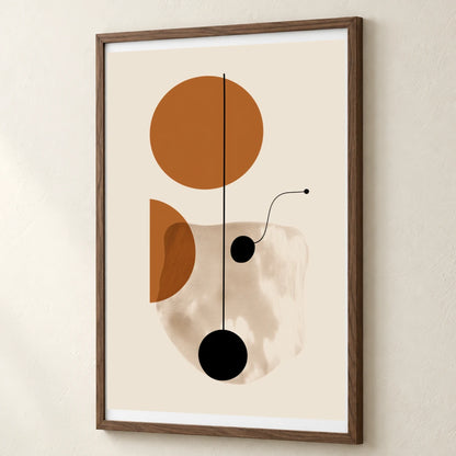 Boho Abstract Print CXXVIII — Boho Abstract Prints boho abstract prints print by SaamCrafts
