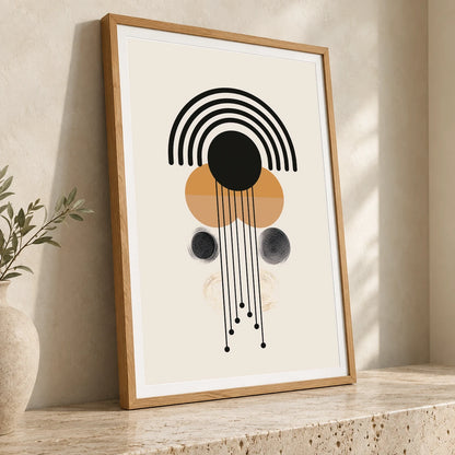 Boho Abstract Print CXXXI — Boho Abstract Prints boho abstract prints print by SaamCrafts