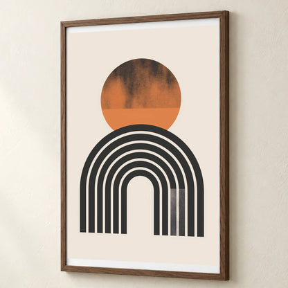 Boho Abstract Print CXXXVII — Boho Abstract Prints boho abstract prints print by SaamCrafts