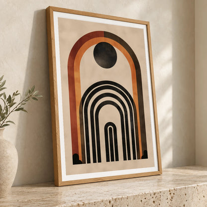 Boho Abstract Print CXXXVIII — Boho Abstract Prints boho abstract prints print by SaamCrafts