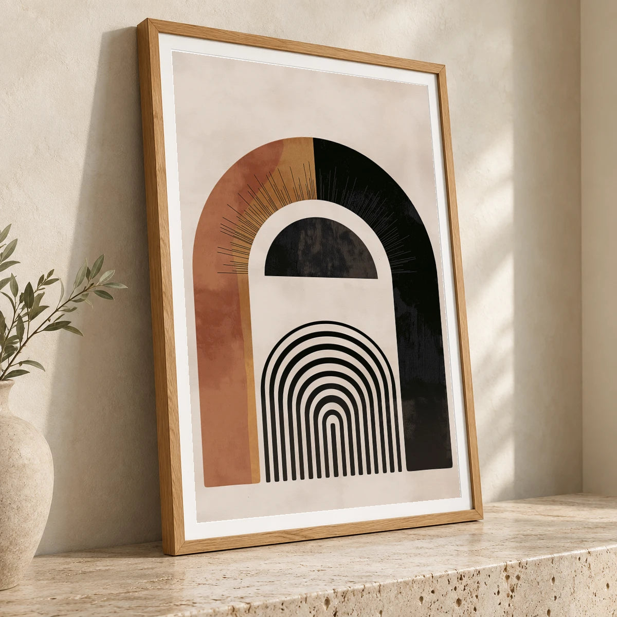 Boho Abstract Print CXLIX — Boho Abstract Prints boho abstract prints print by SaamCrafts