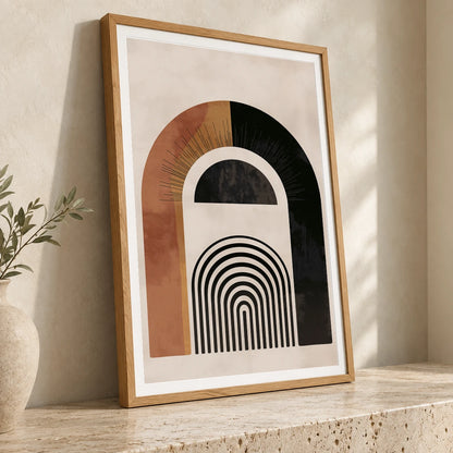Boho Abstract Print CXLIX — Boho Abstract Prints boho abstract prints print by SaamCrafts