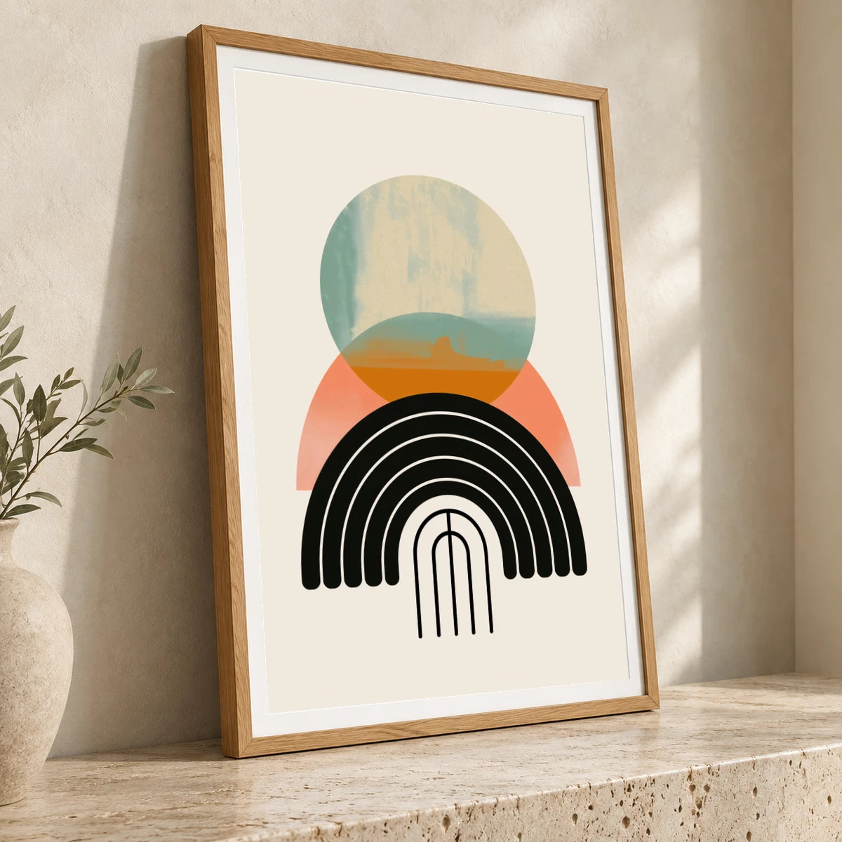 Boho Abstract Print CLVII — Boho Abstract Prints boho abstract prints print by SaamCrafts