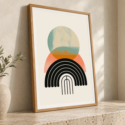 Boho Abstract Print CLVII — Boho Abstract Prints boho abstract prints print by SaamCrafts