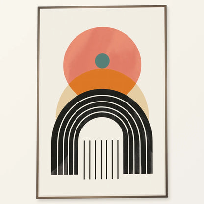 Boho Abstract Print CLX — Boho Abstract Prints boho abstract prints print by SaamCrafts
