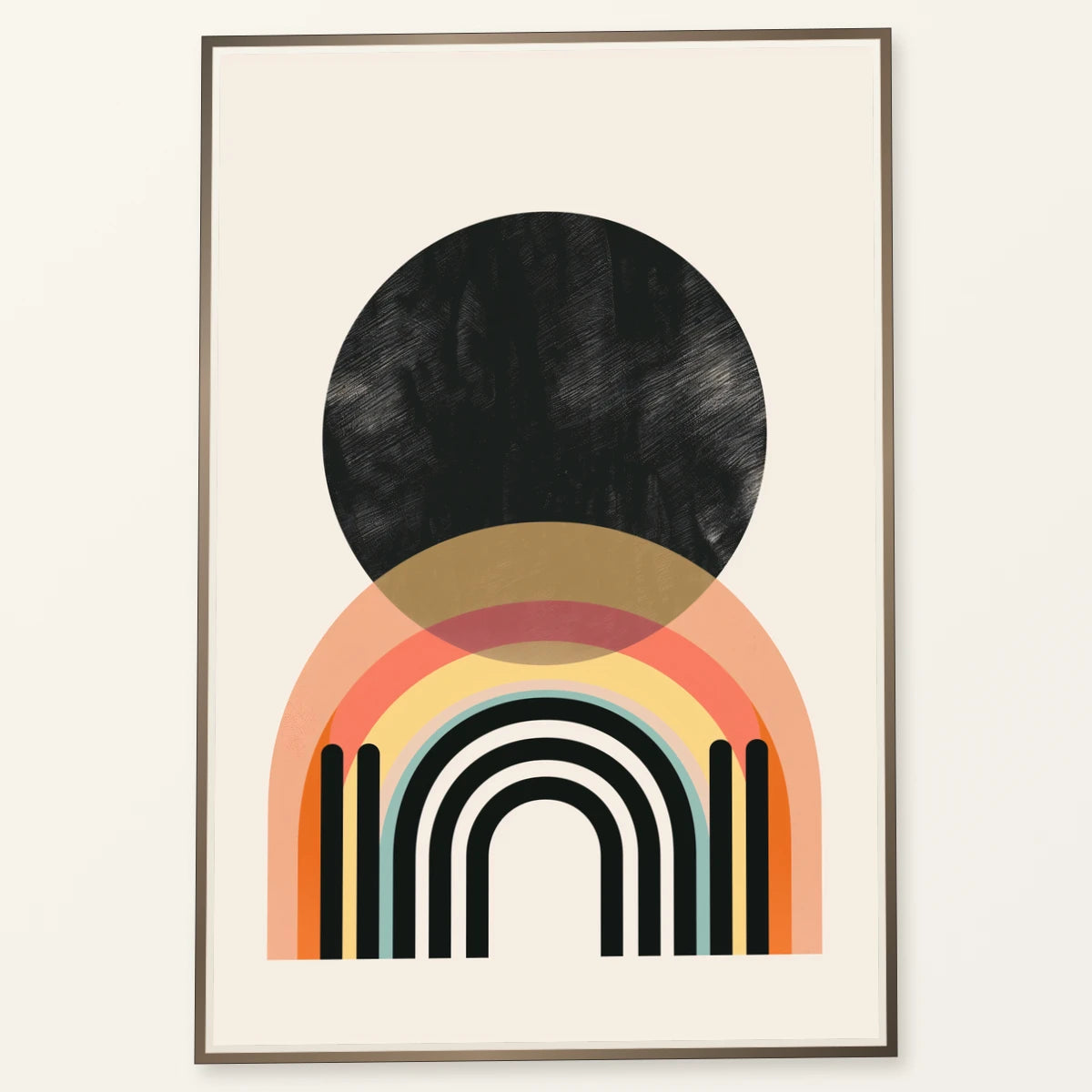Boho Abstract Print CLXI — Boho Abstract Prints boho abstract prints print by SaamCrafts