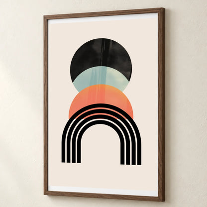 Boho Abstract Print CLXII — Boho Abstract Prints boho abstract prints print by SaamCrafts
