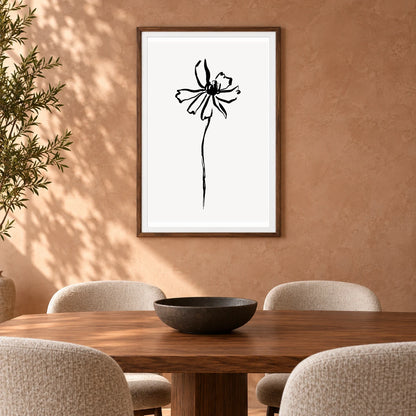 Boho Abstract Print CLXXV — Boho Abstract Prints shown in a styled interior
