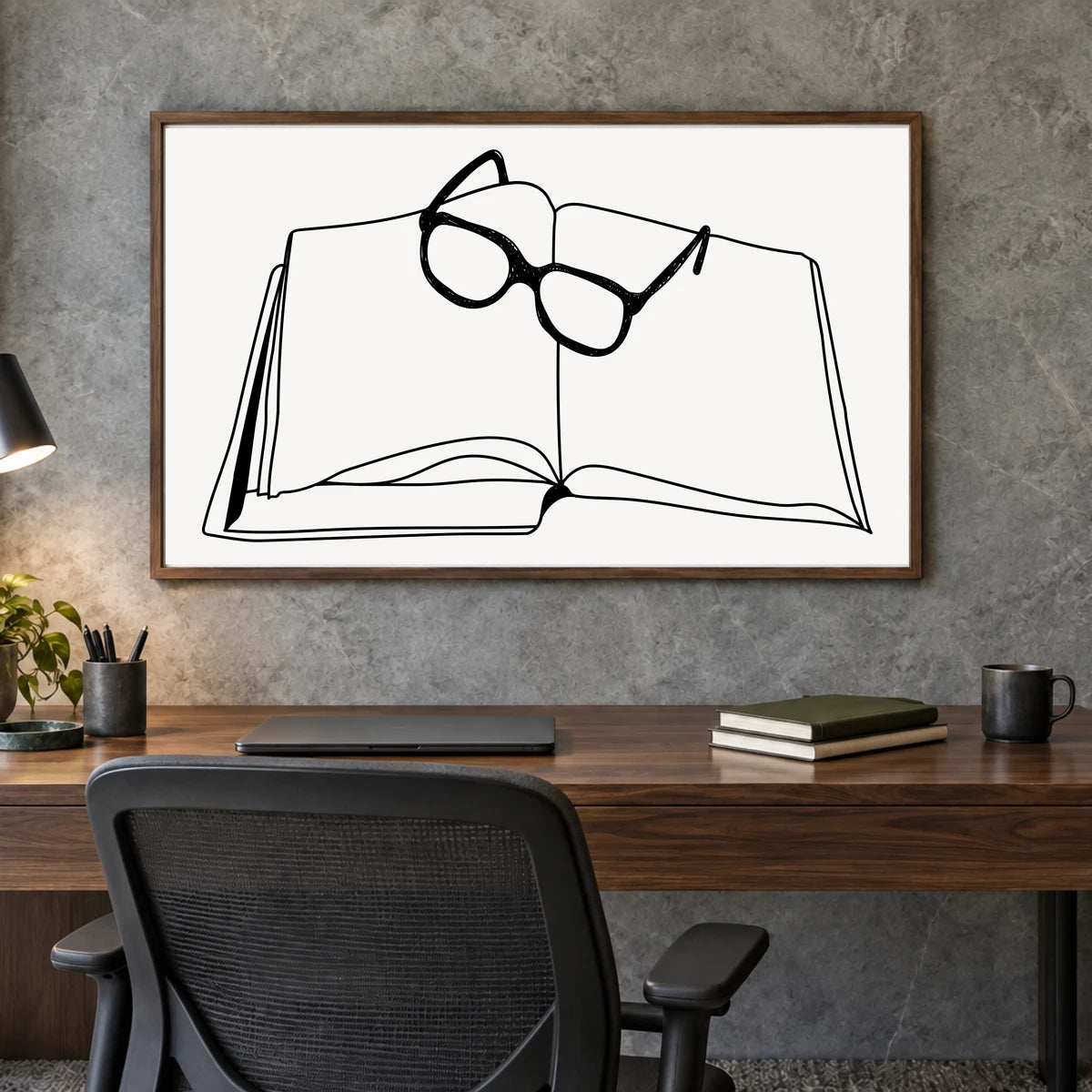 Boho Abstract Print CLXXVII — Boho Abstract Prints shown in a styled interior