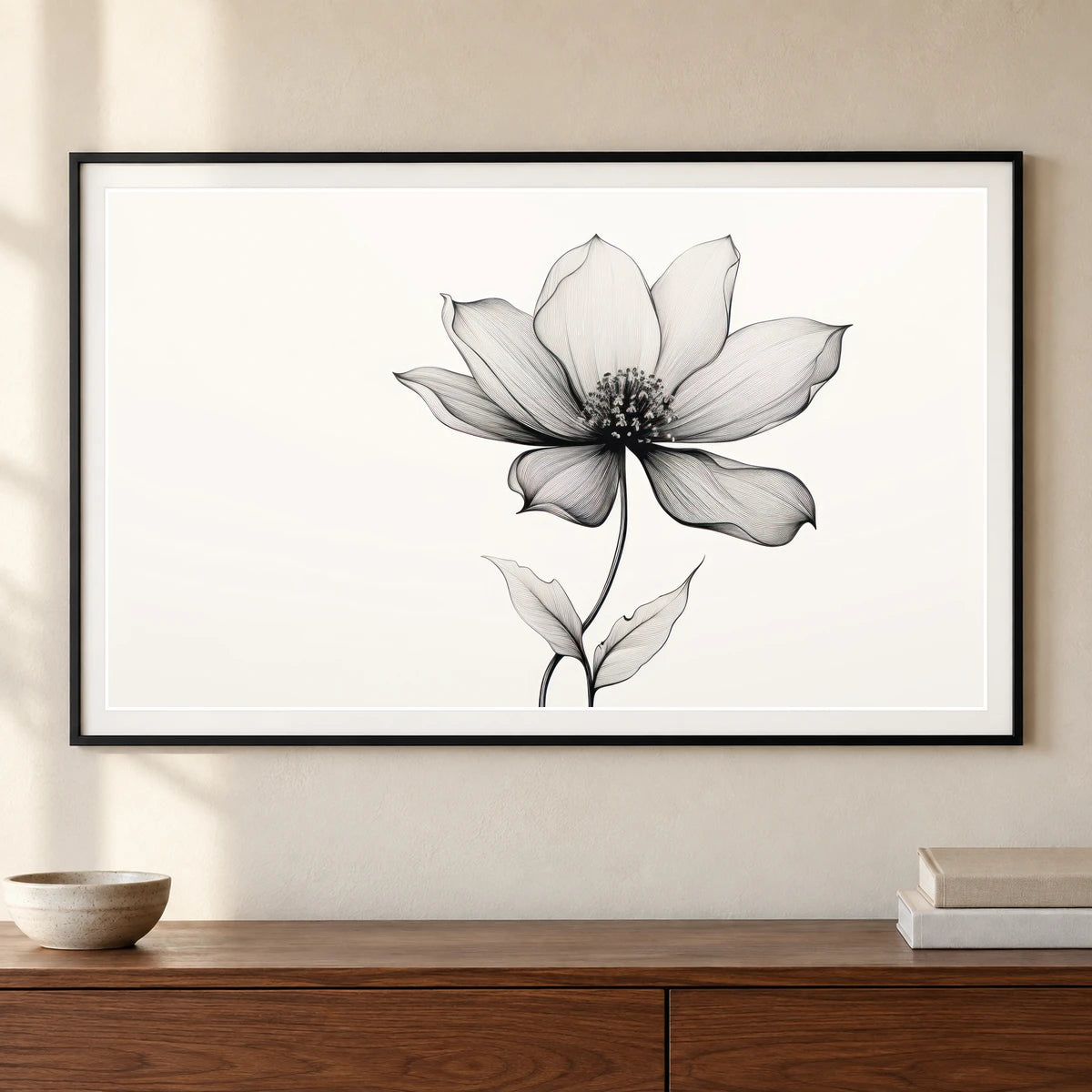Boho Abstract Print CLXXX — Boho Abstract Prints shown in a styled interior