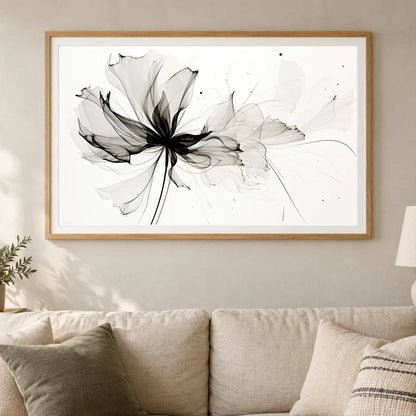 Boho Abstract Print CLXXXIII — Boho Abstract Prints shown in a styled interior