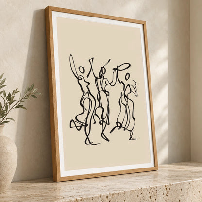 Boho Abstract Print CXCIV — Boho Abstract Prints boho abstract prints print by SaamCrafts