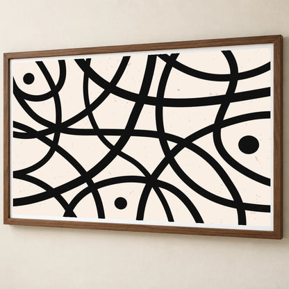 Boho Abstract Print CCV — Boho Abstract Prints boho abstract prints print by SaamCrafts