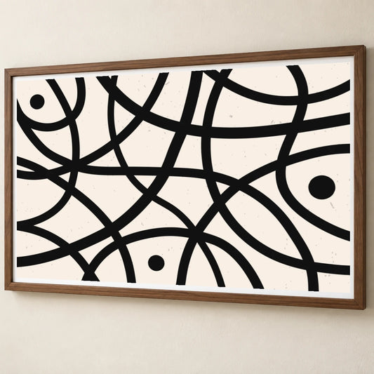 Boho Abstract Print CCV — Boho Abstract Prints boho abstract prints print by SaamCrafts