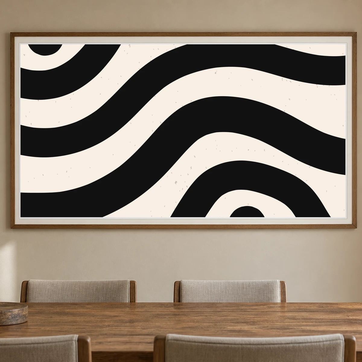 Boho Abstract Print CCVI — Boho Abstract Prints shown in a styled interior