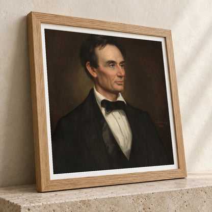 Abraham Lincoln 2014.79.22 — Famous Paintings famous paintings print by SaamCrafts