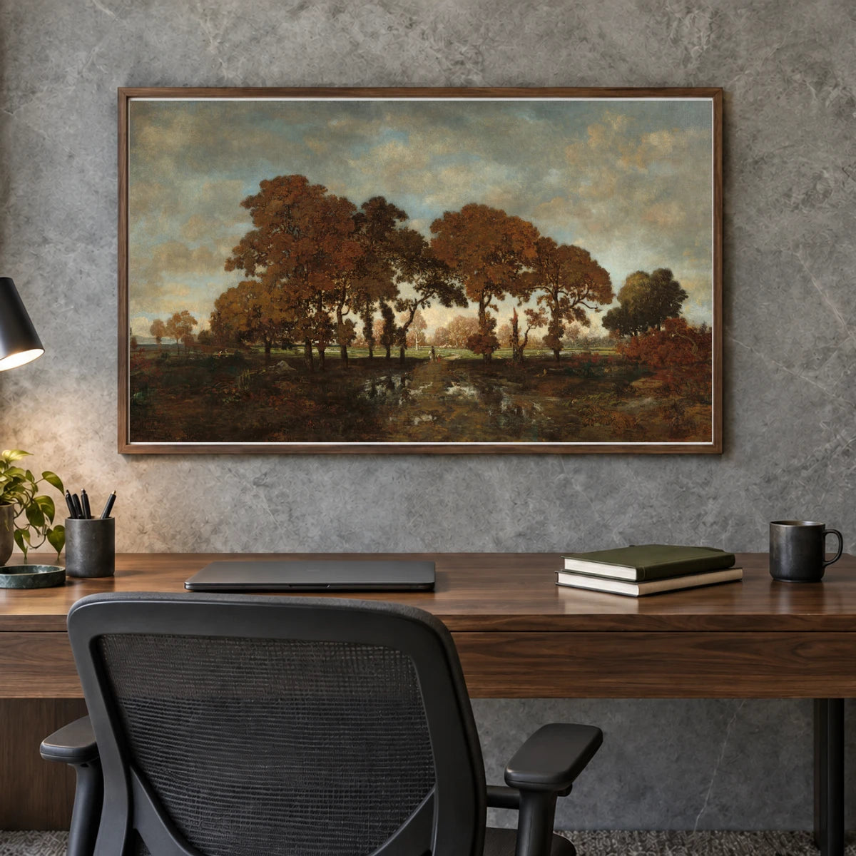 After The Rain 2014.136.43 — Famous Paintings shown in a styled interior