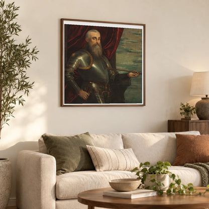Agostino Barbarigo 1957.8.1 — Famous Paintings shown in a styled interior