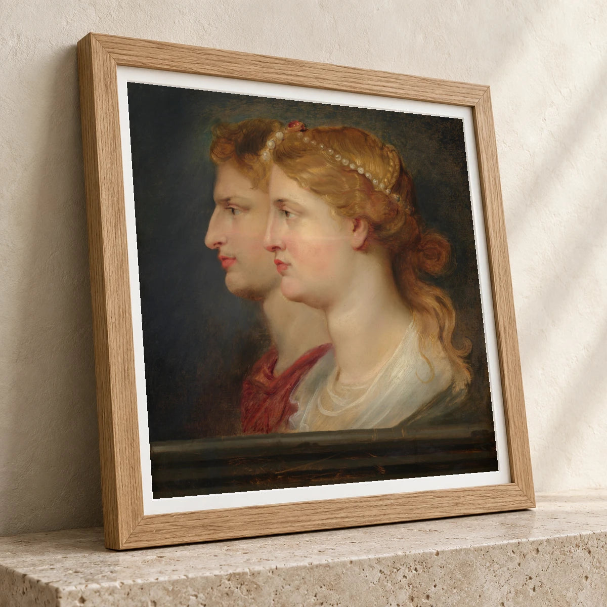 Agrippina And Germanicus 1963.8.1 — Famous Paintings famous paintings print by SaamCrafts