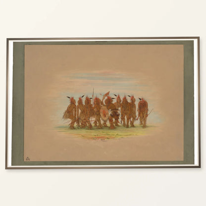 Amusing Dance Saukie 1965.16.130 — Famous Paintings famous paintings print by SaamCrafts