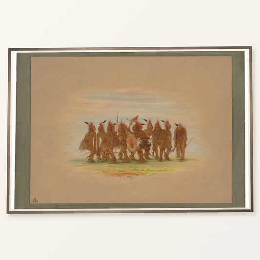 Amusing Dance Saukie 1965.16.130 — Famous Paintings famous paintings print by SaamCrafts