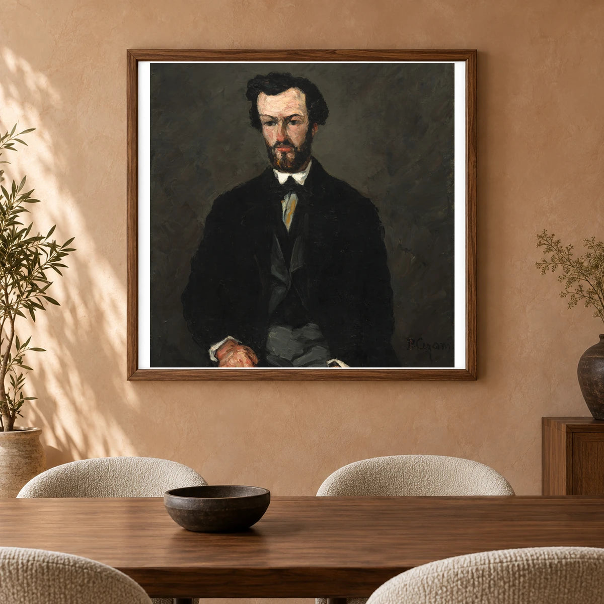 Antony Valabregue 1970.35.1 — Famous Paintings shown in a styled interior