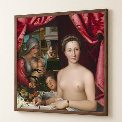 A Lady In Her Bath 1961.9.13 — Famous Paintings famous paintings print by SaamCrafts