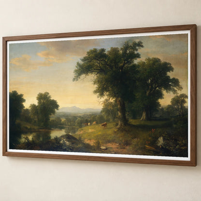 A Pastoral Scene 1978.6.3 — Famous Paintings famous paintings print by SaamCrafts