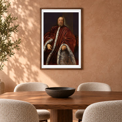 A Procurator Of Saint Mark S 1952.5.79 — Famous Paintings shown in a styled interior