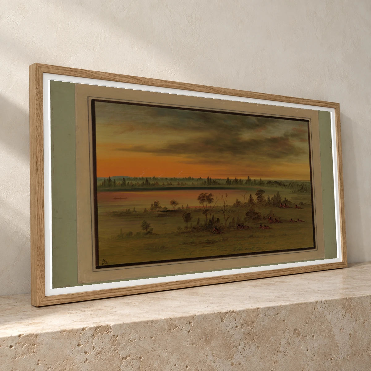 A Sioux War Party 1965.16.15 — Famous Paintings famous paintings print by SaamCrafts