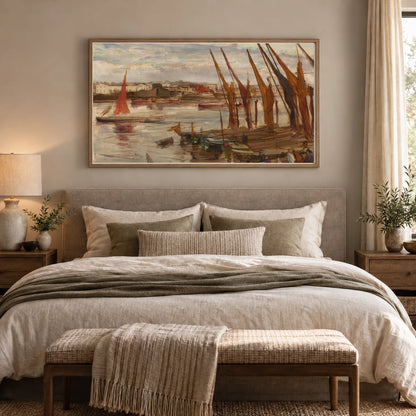 Battersea Reach 2014.79.35 — Famous Paintings shown in a styled interior