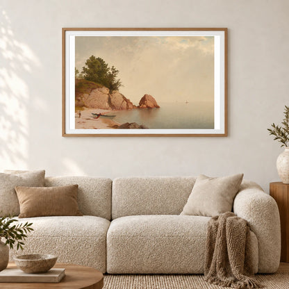 Beach At Beverly 1978.6.5 — Famous Paintings shown in a styled interior