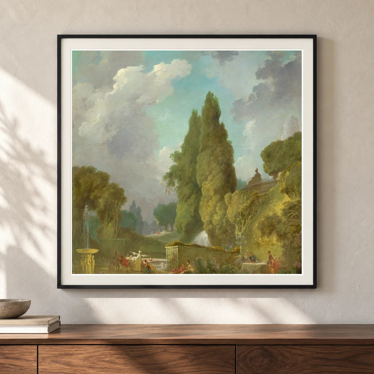 Blindman S Buff 1961.9.16 — Famous Paintings shown in a styled interior