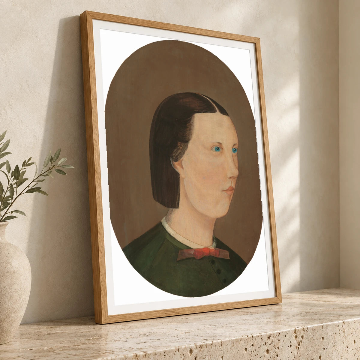 Blue Eyes 1953.5.68 — Famous Paintings famous paintings print by SaamCrafts